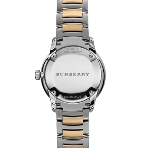 burberry bu10011 catawiki|Burberry Men's The Classic Two Tone Watch BU10011.